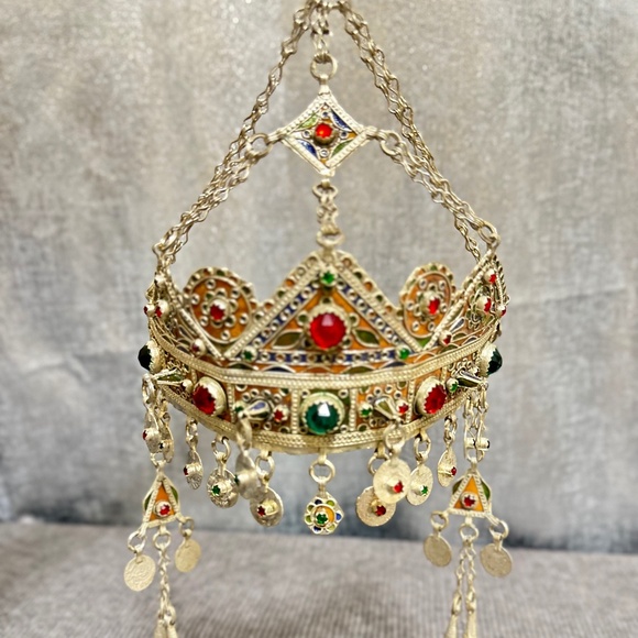 TAOUNZA Touareg Coiffe berbère, Bijoux Femmes Berbères, from Marocains Tiznit - Picture 1 of 16